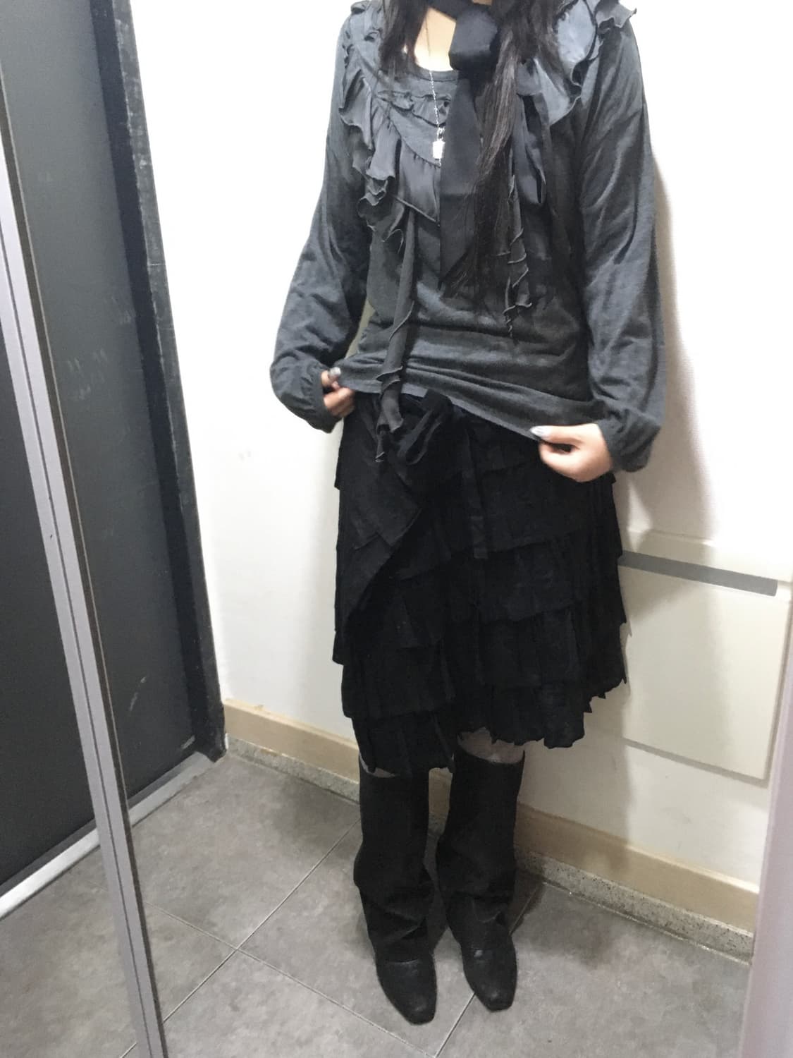 꼼데가르송 AD2015 프릴 변형 스커트 상품이미지3