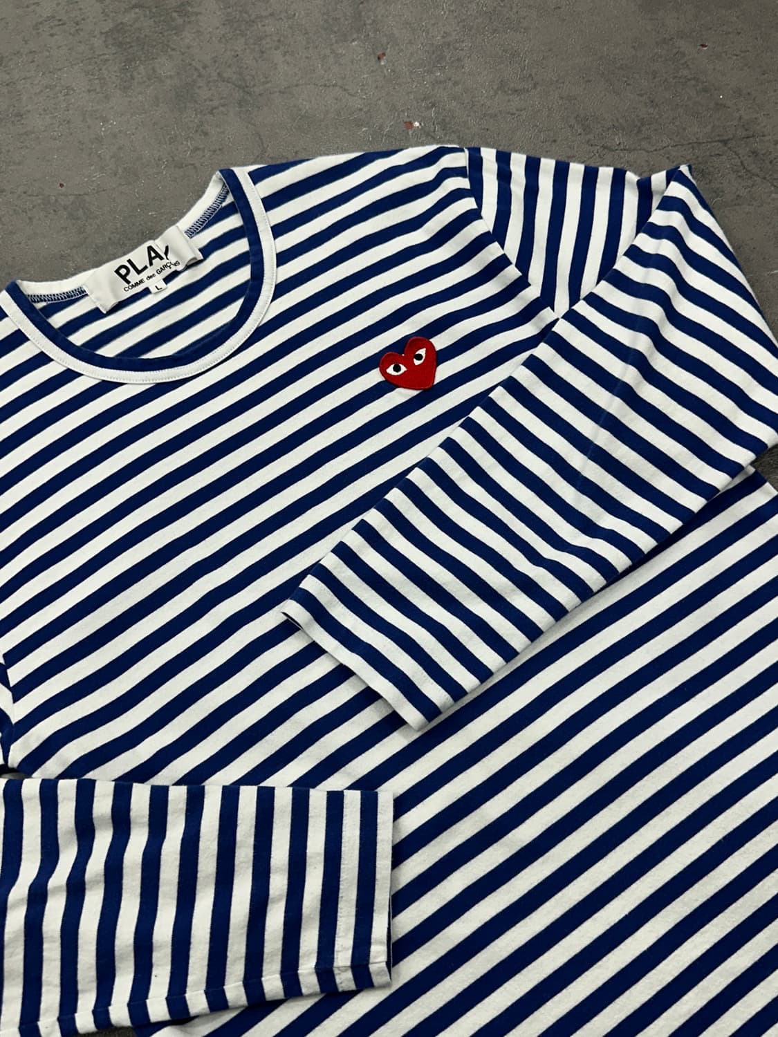 꼼데가르송 스트라이프 롱 슬리브 상품이미지2