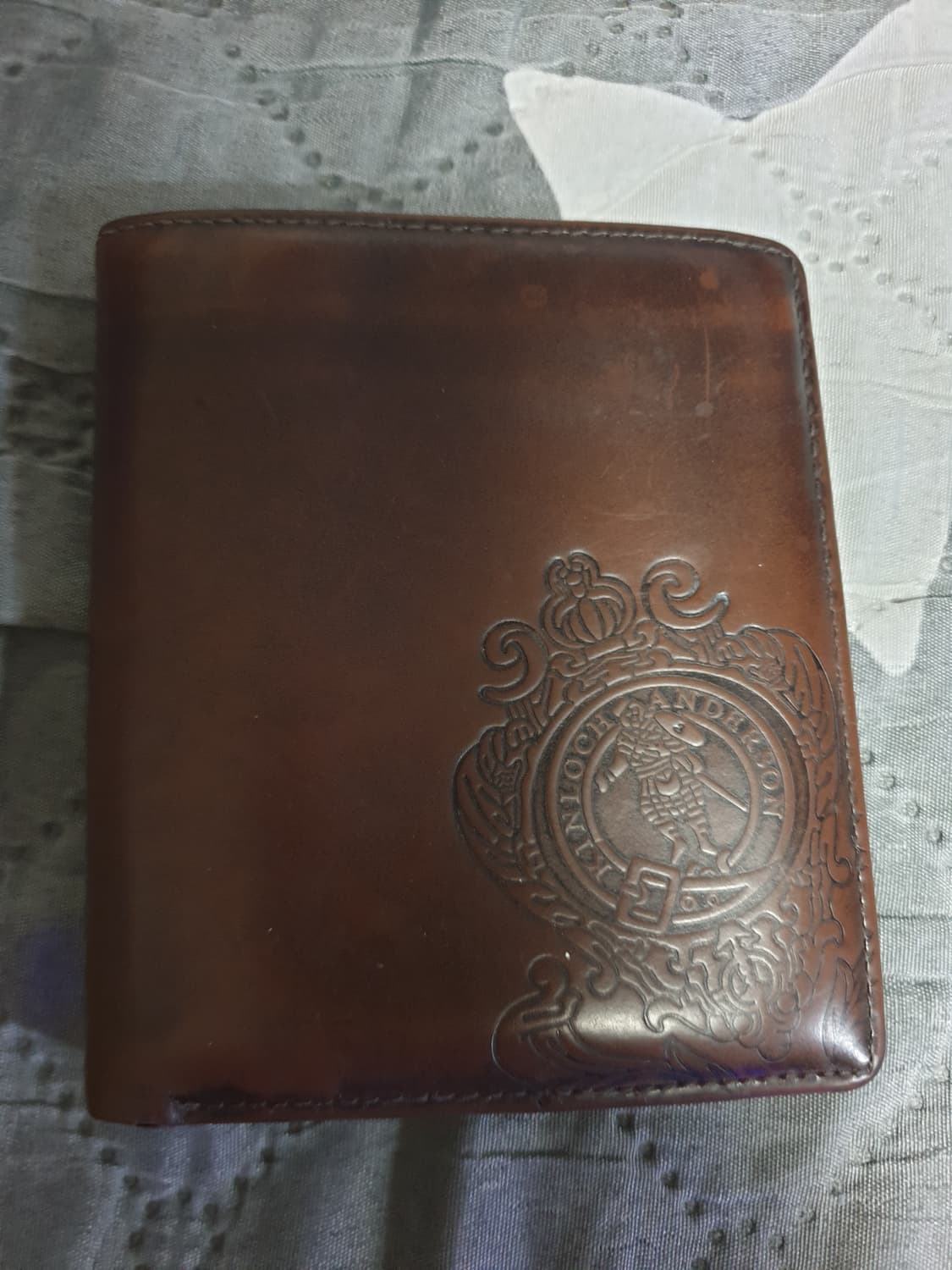 킨록앤더슨 천연소가죽 클래식 반지갑 브라운 상품이미지1