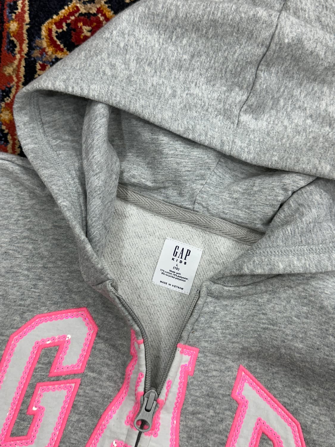 갭 후드집업 키즈L 상품이미지6