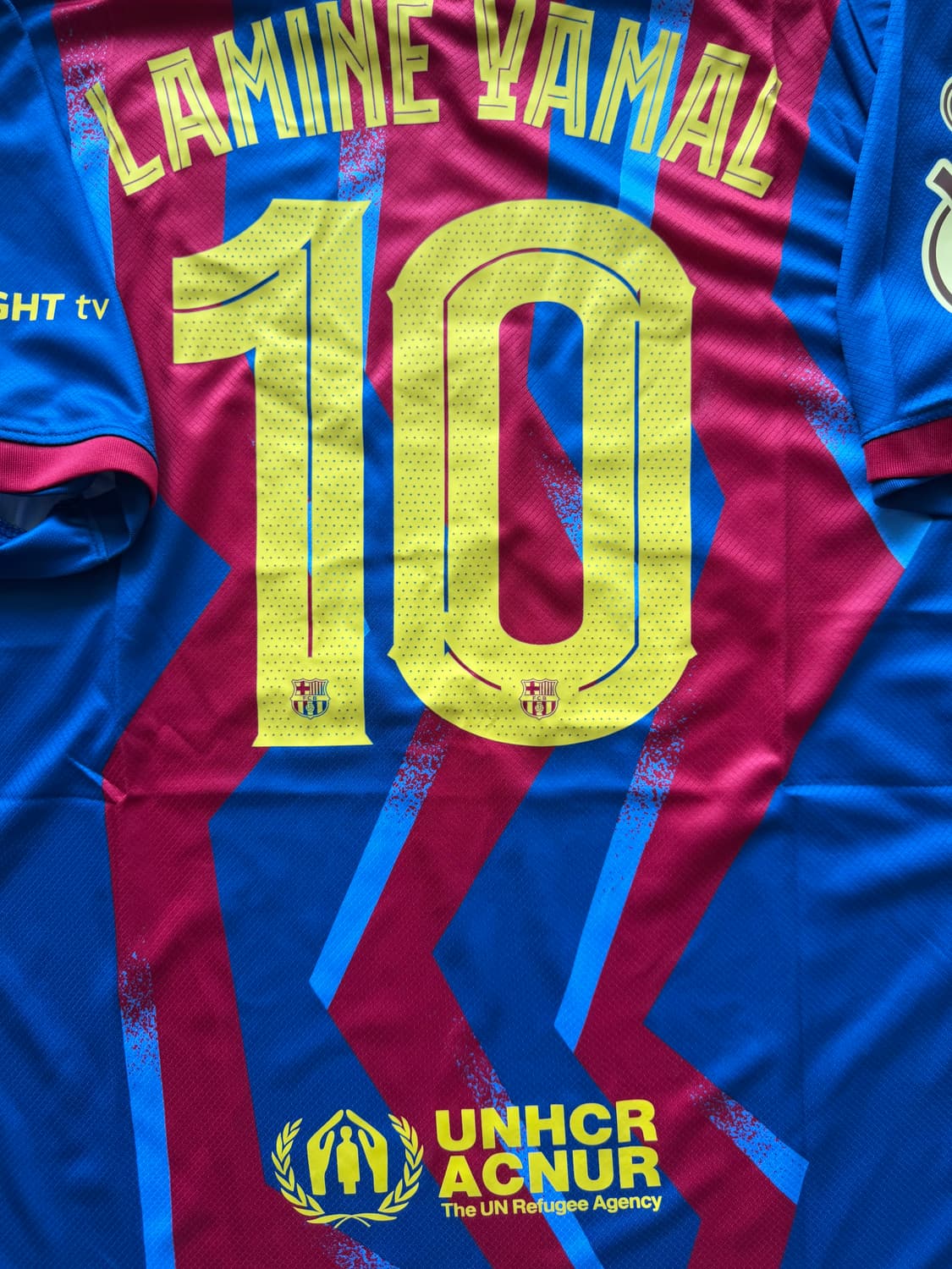 25/26 바르셀로나 수페르코파 결승 라민 야말 유니폼 상품이미지3
