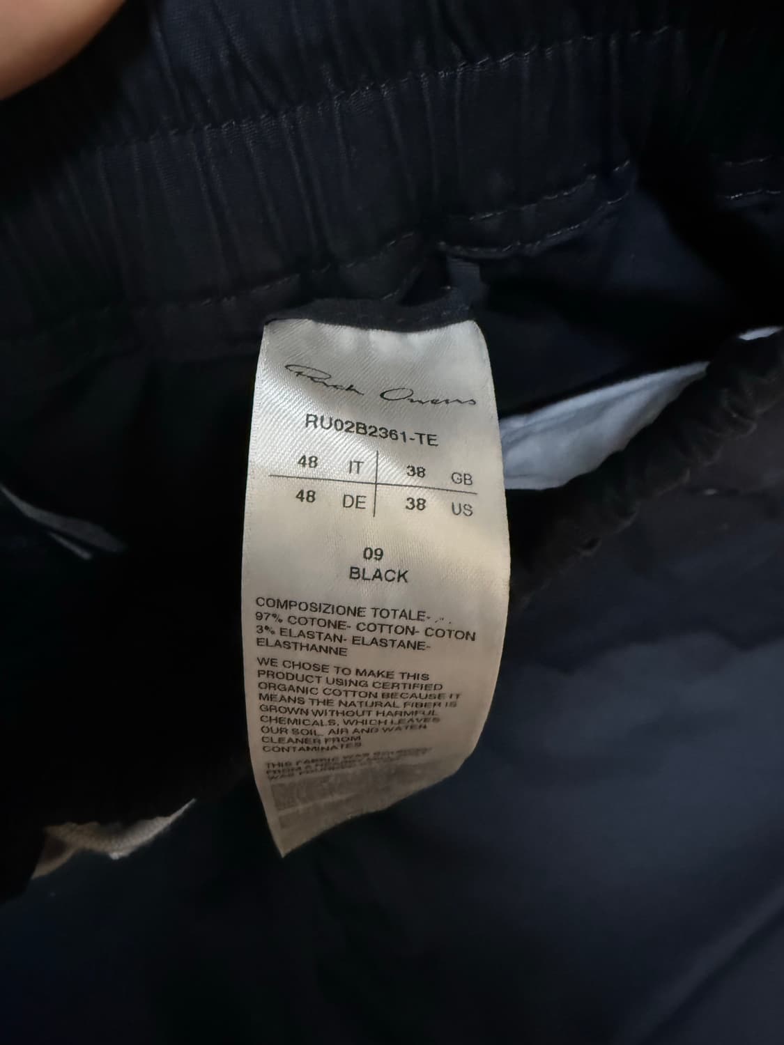 [48]릭오웬스 벨라 팬츠 TE 상품이미지4