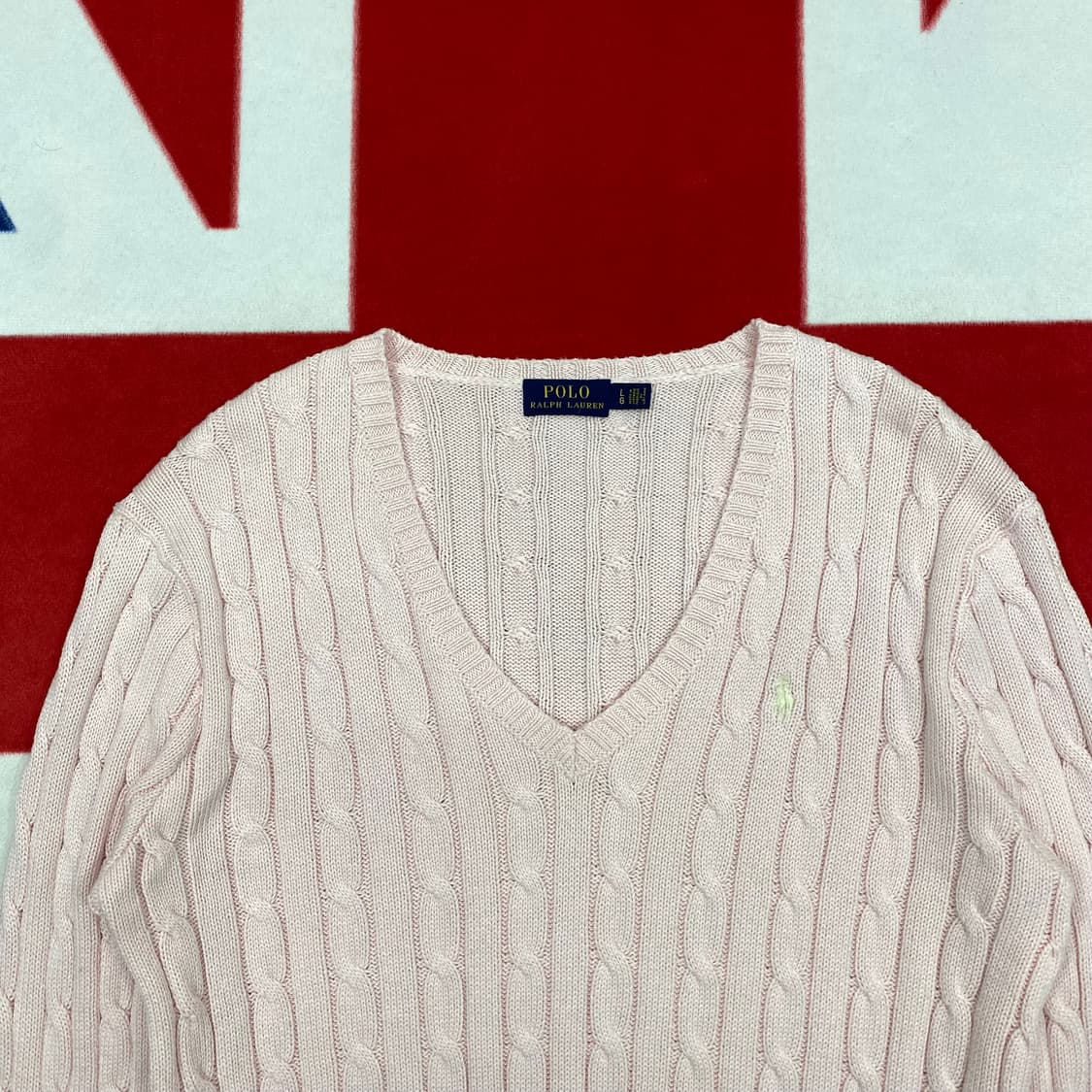 폴로 니트 여성 L  상품이미지2