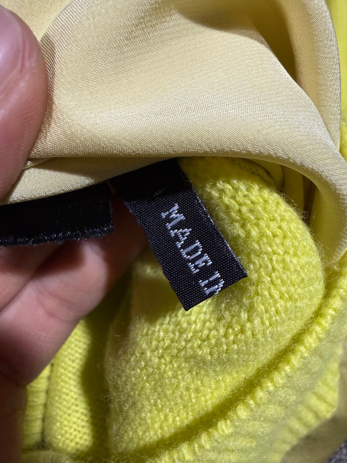 Haider Ackermann 하이더아커만 캐시미어 크롭 니트 상품이미지5