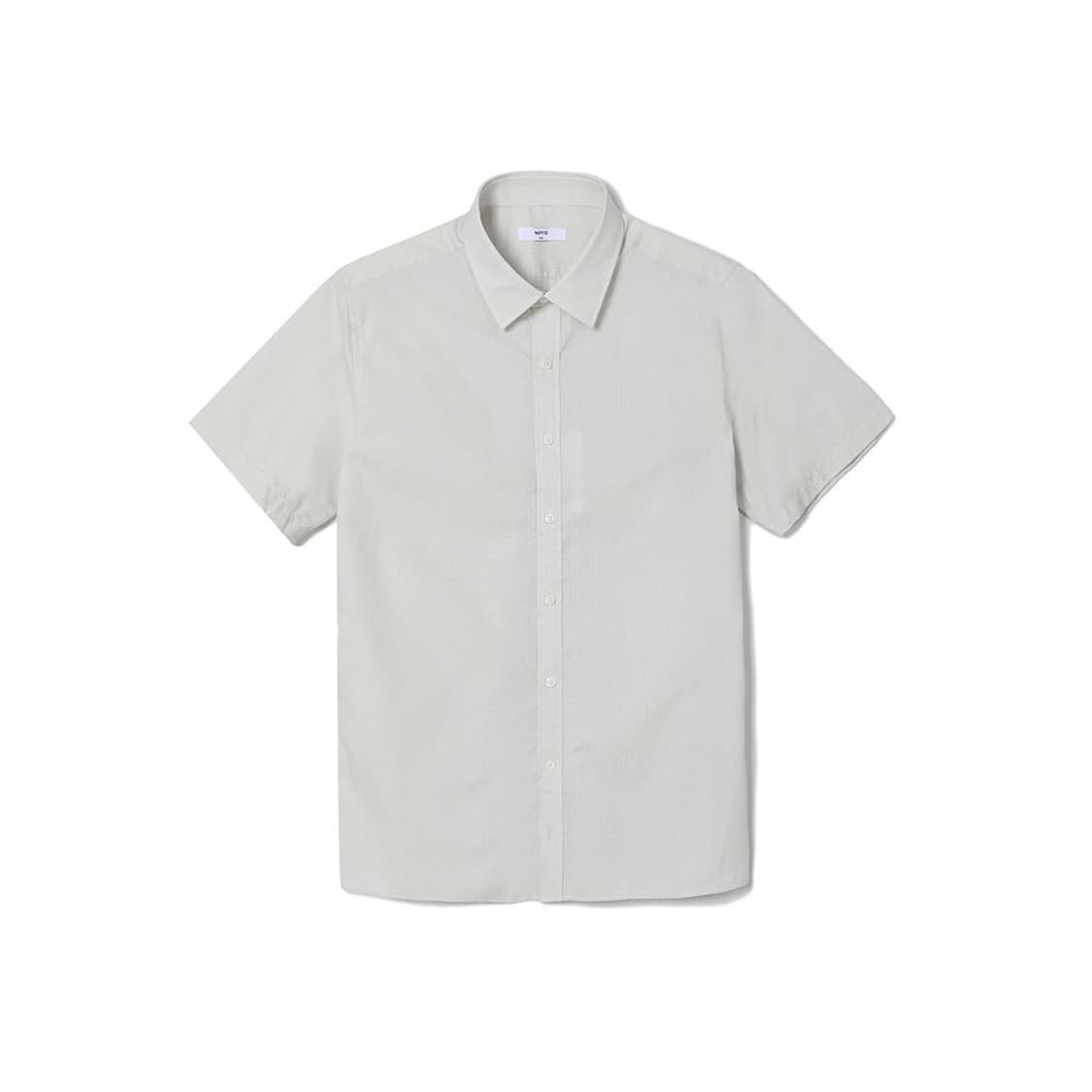 노티그 코튼 100 슬림핏 미니체크 반팔셔츠, 100사이즈 상품이미지2