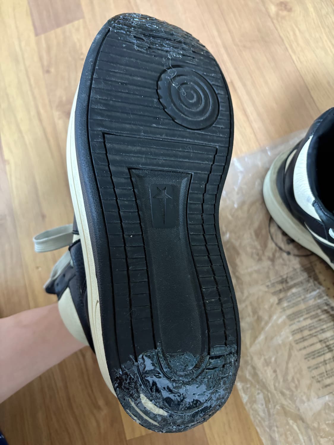 (280)릭오웬스 다크쉐도우 컨버스 터보웨폰 상품이미지4