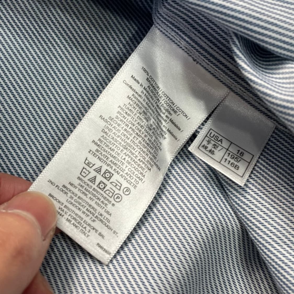 105 브룩스브라더스 리젠트 셔츠 상품이미지4