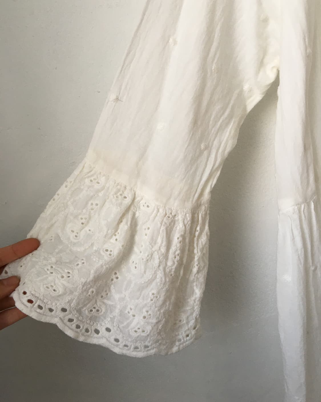 Punching point open long caridgan 상품이미지5