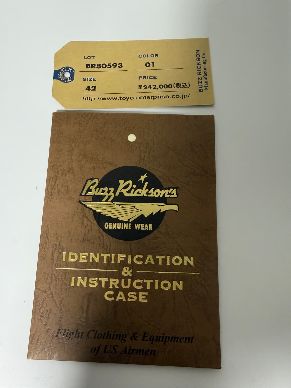 [42] 버즈릭슨 A2 가죽자켓 러프웨어 상품이미지6