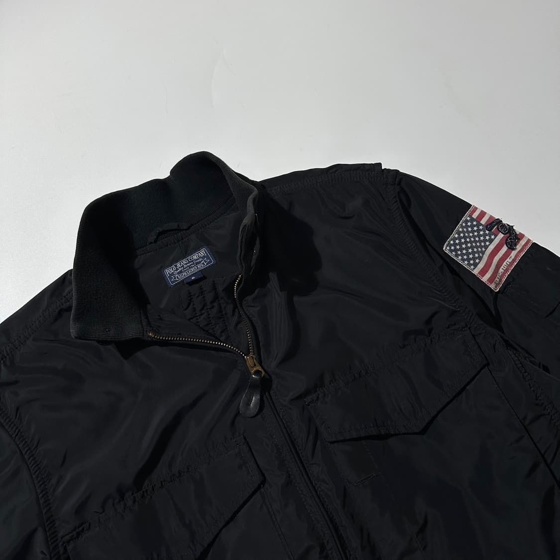 폴로 진스 컴퍼니 랄프로렌 성조기 G-8 플라이트 웹자켓 상품이미지4