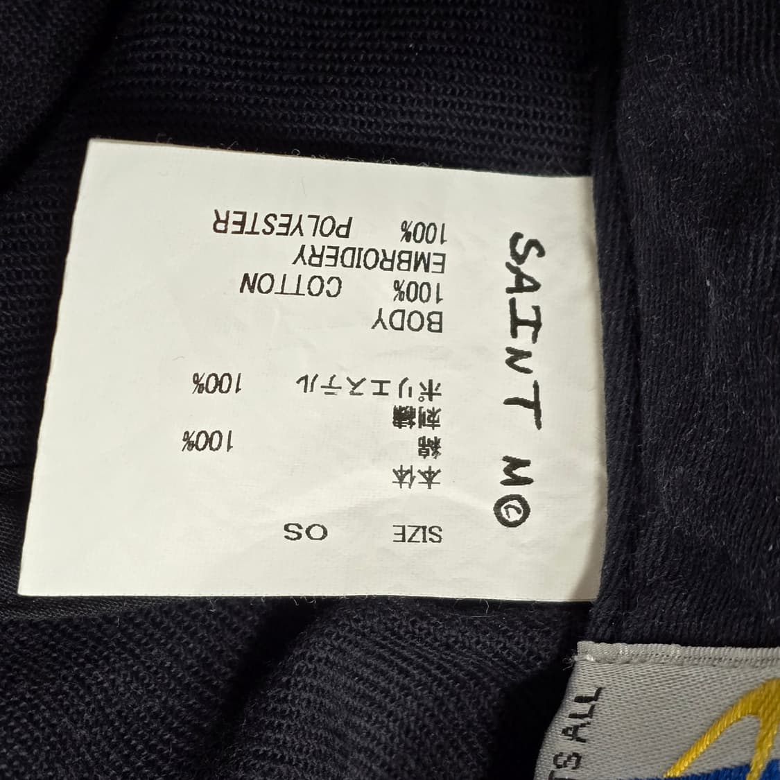 25SS 세인트미카엘 볼캡 블랙 상품이미지3