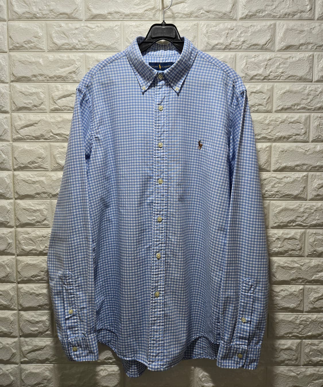 랄프로렌 멀티포니 클래식핏 체크셔츠 100~105 상품이미지1