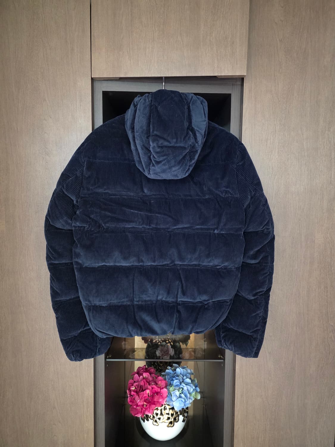 [50] 프라다 코듀로이 패딩 네이비(SGC072) 상품이미지2