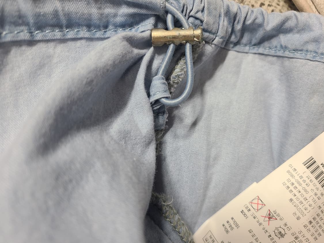 플라스틱 아일랜드 연청 데님 셔츠 M 상품이미지8