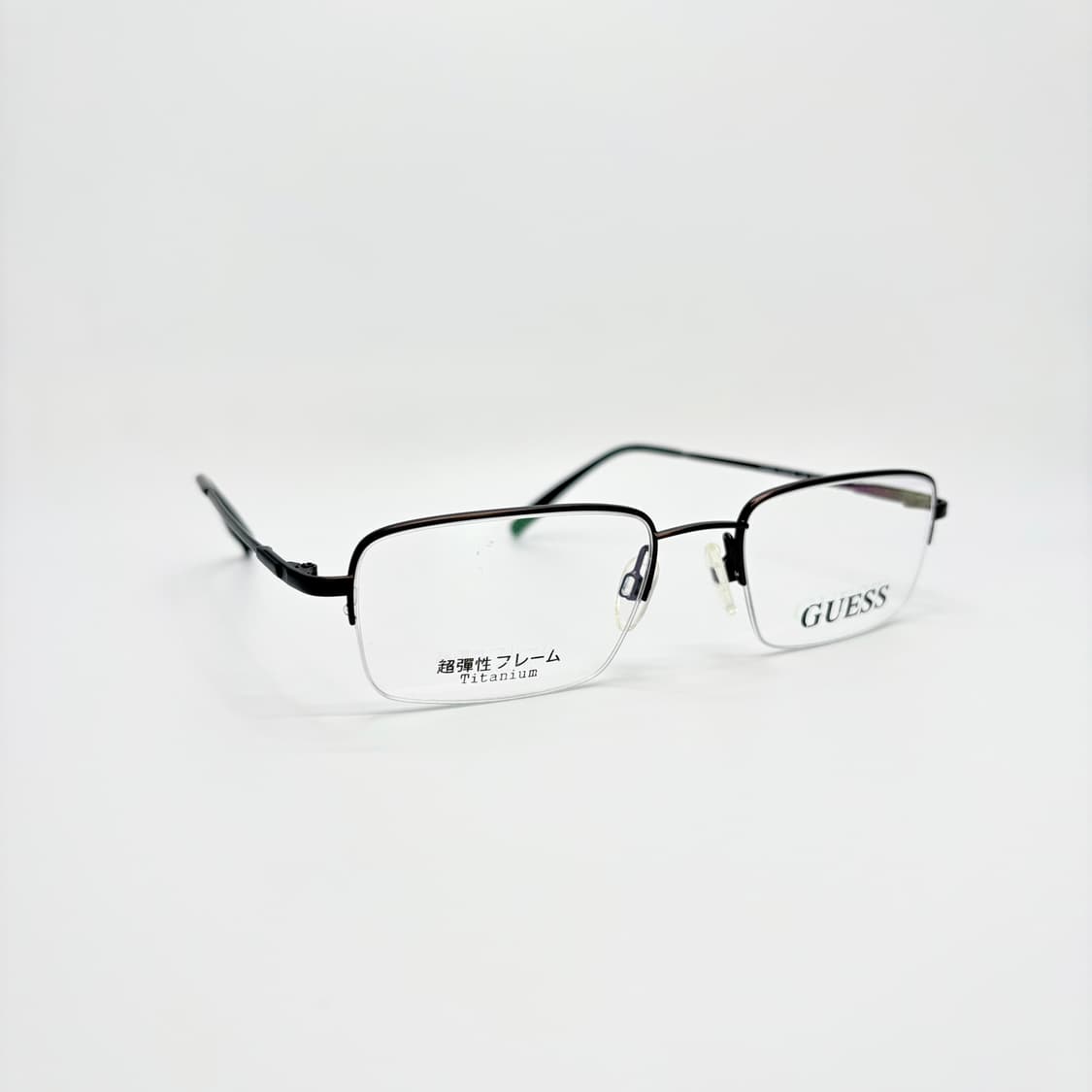 GUESS 게스 브라운 티타늄 반무테 상품이미지2