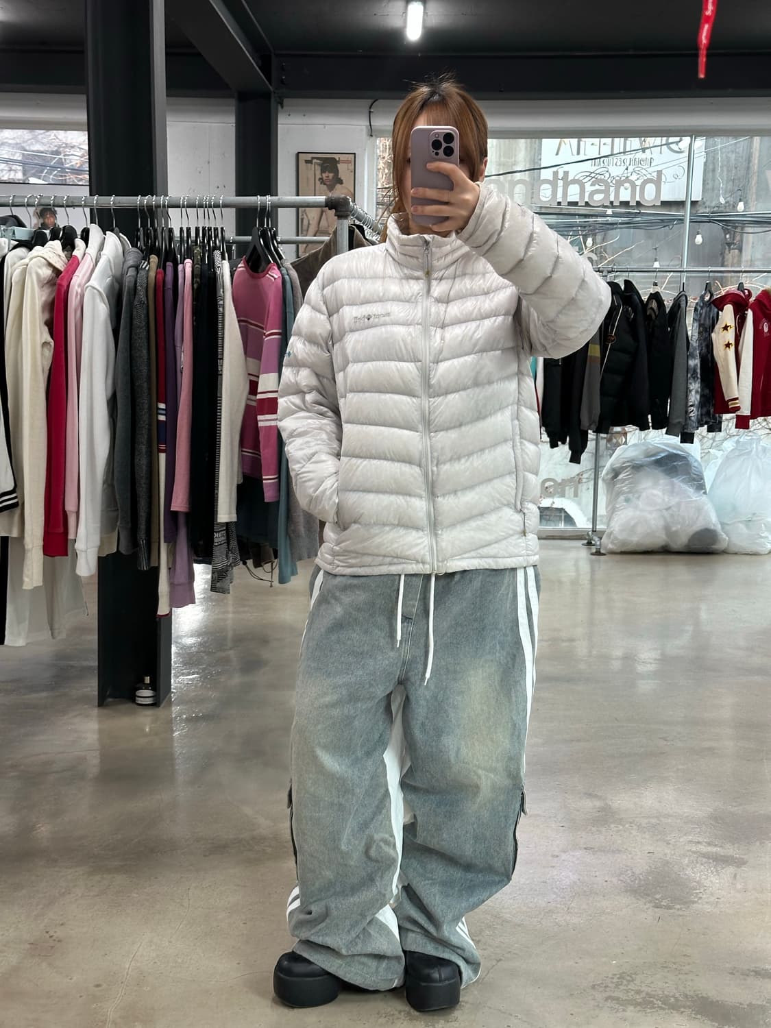 몽벨 EX1000 경량 구스다운 패딩자켓 상품이미지2