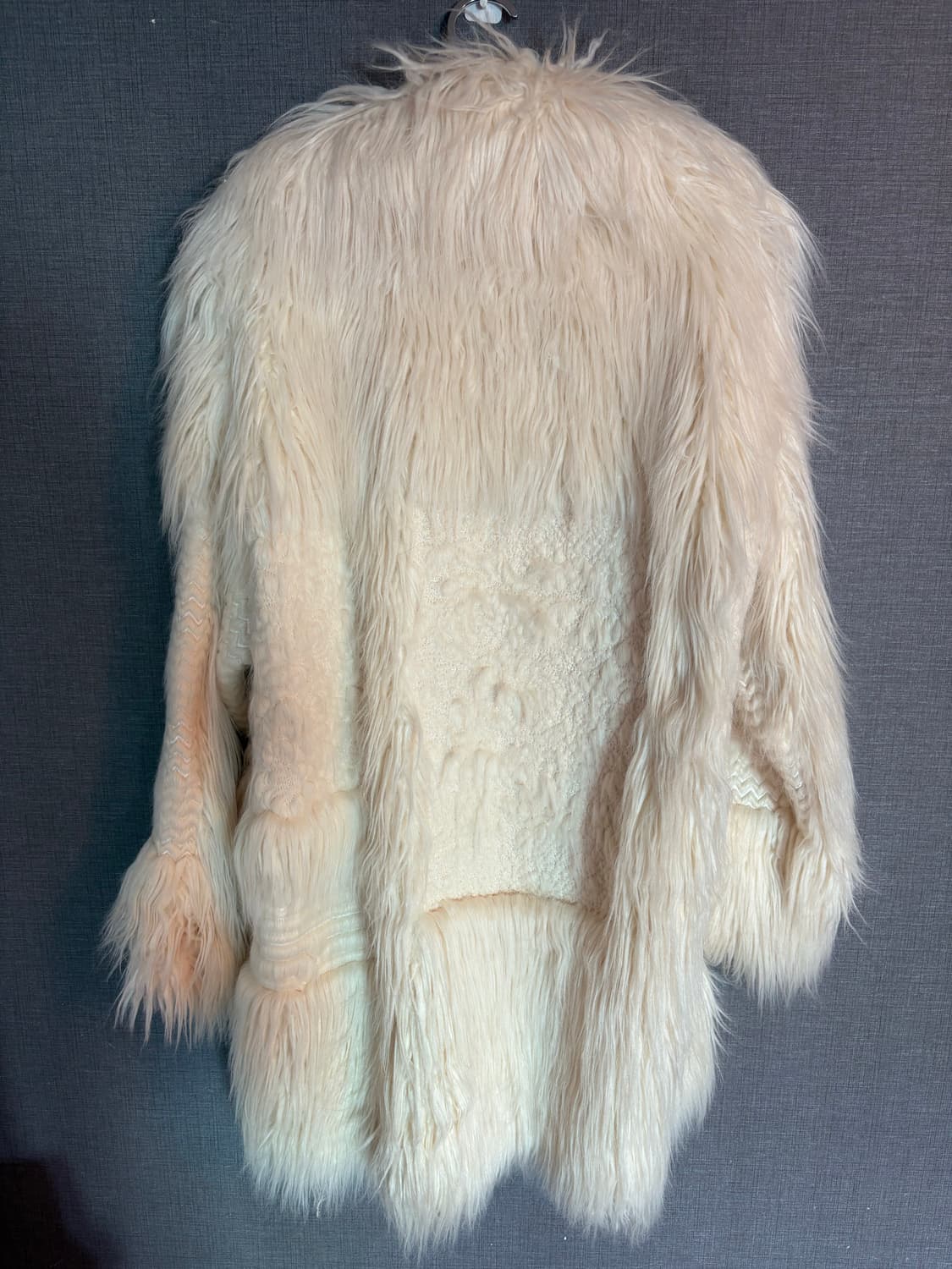 스텔라 매카트니 아이보리 퍼 자켓 36 상품이미지4