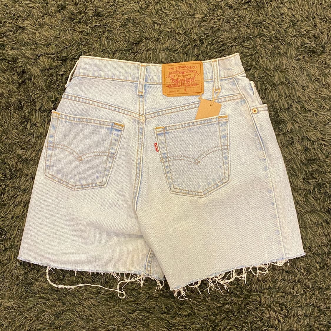 (27inch) 90s 빈티지 리바이스 데님 청 반바지 상품이미지1