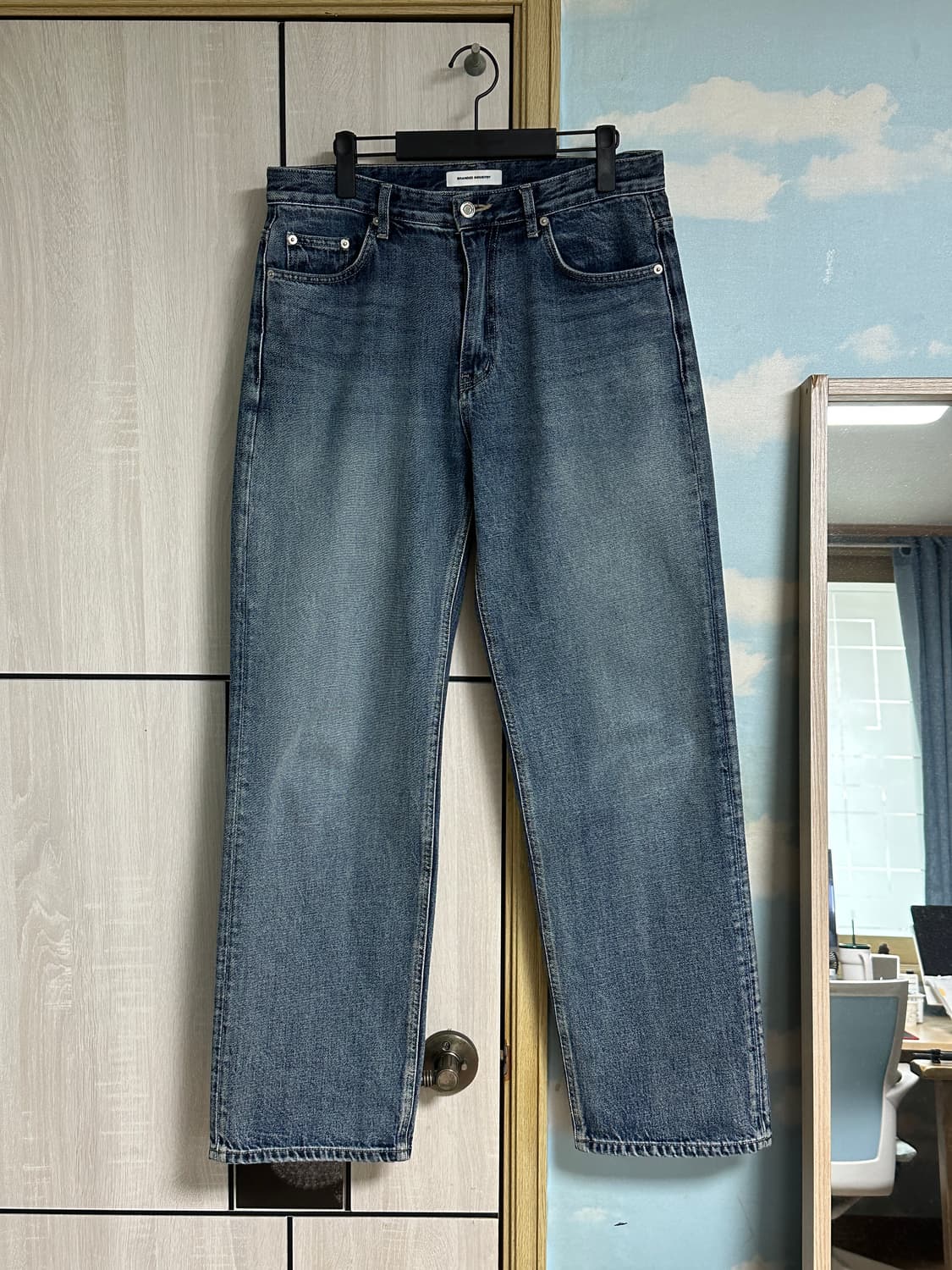 (32) 브랜디드 51058 쿠라보 밀키웨이 와이드 스트레이트진 상품이미지2