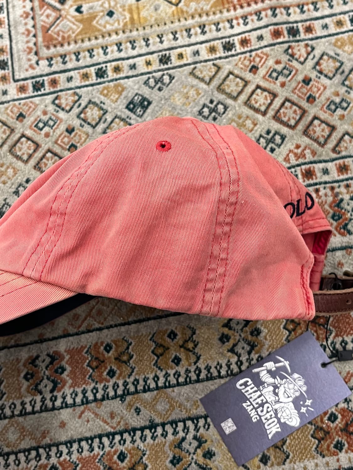 폴로 랄프로렌 볼캡 핑크 #csz3049 상품이미지6