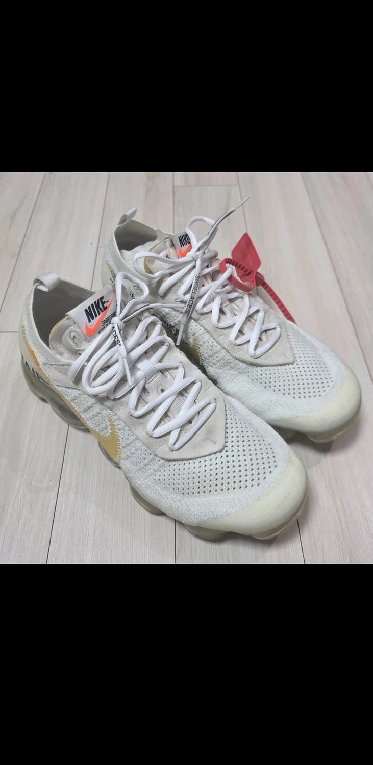 나이키x오프화이트 에어 베이퍼맥스 V2 화이트 [275] 상품이미지2