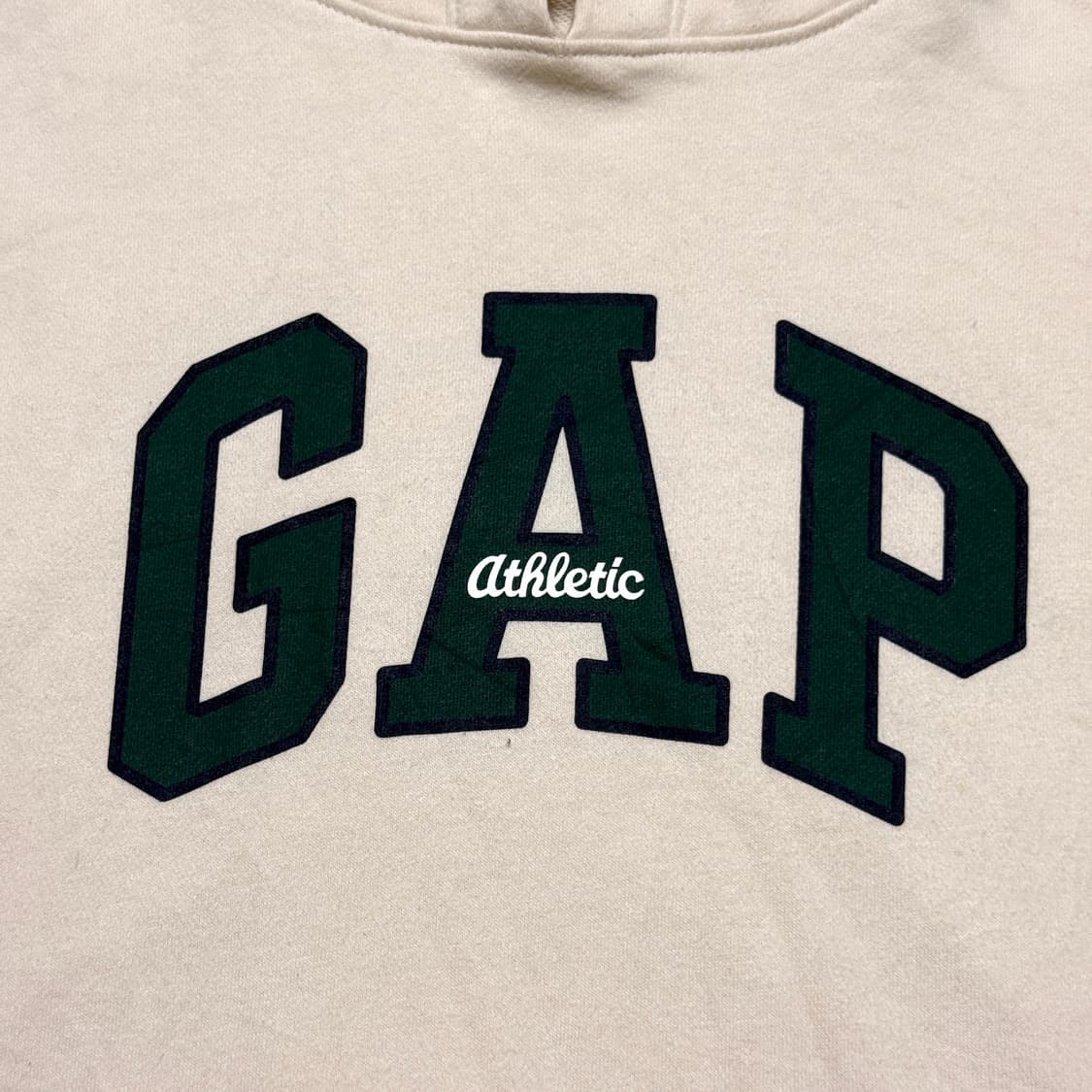 GAP 아이보리 스펠아웃 후드티 XL 상품이미지4