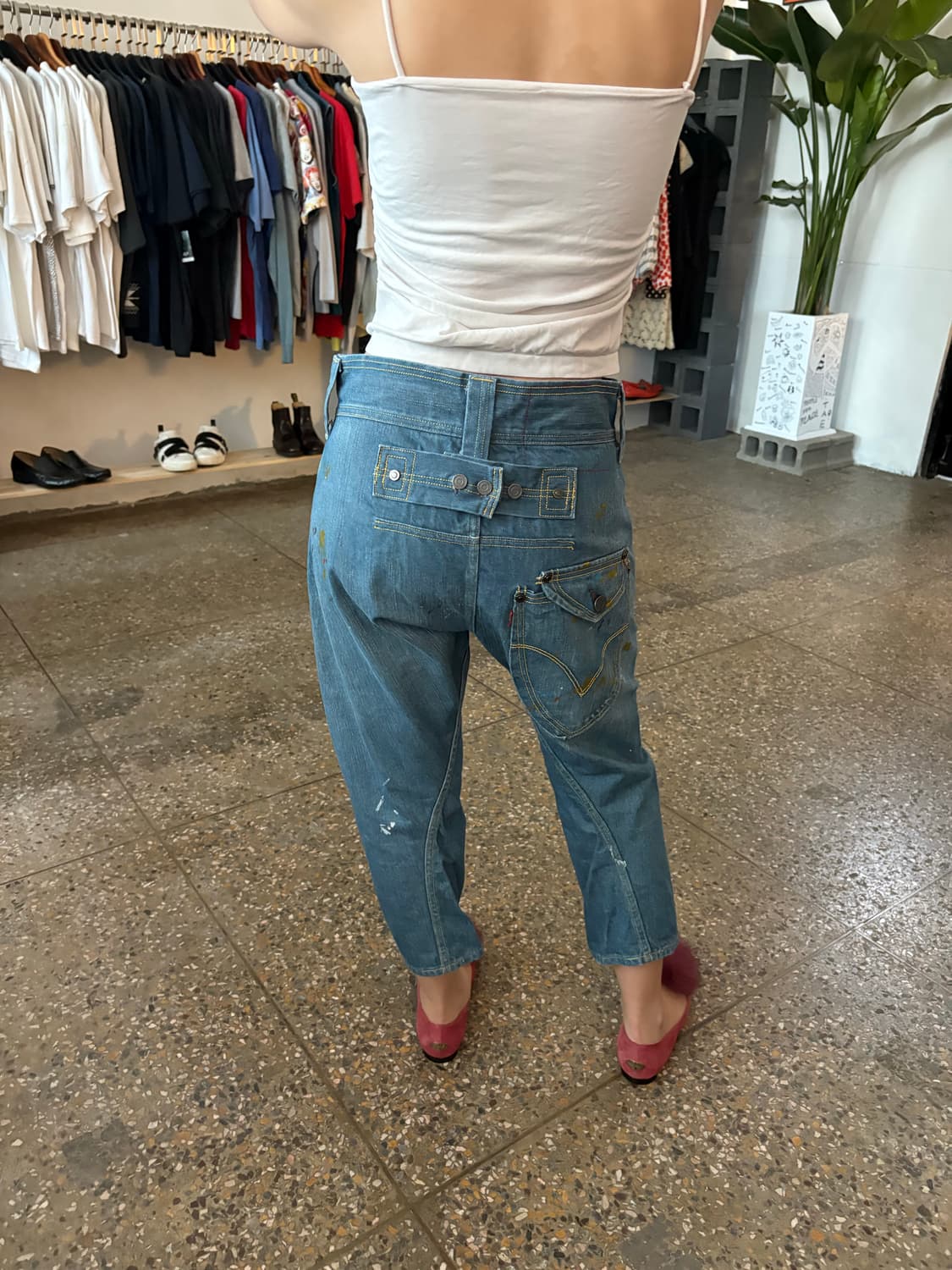 Levis 엔지니어드 진 신치백 반바지 상품이미지2