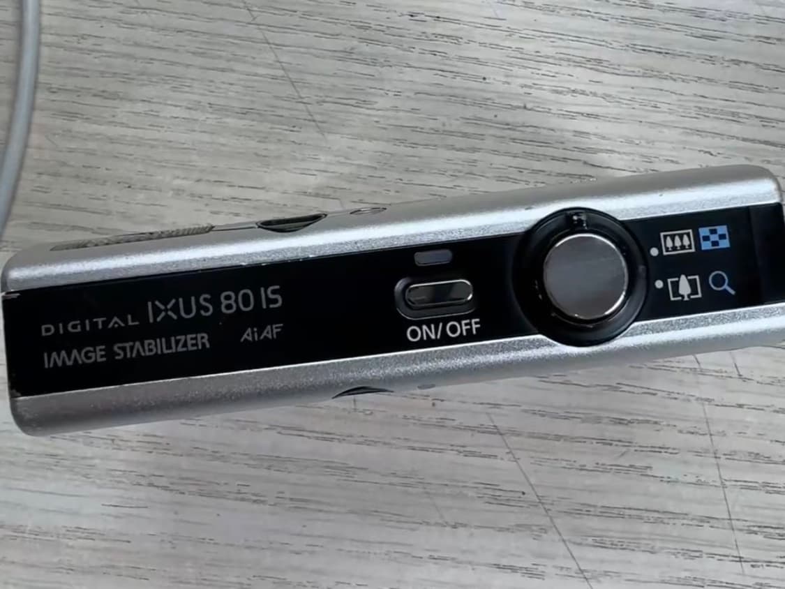 캐논 익서스 80 CANON IXUS 80 빈티지 디지털카메라 디카 상품이미지7