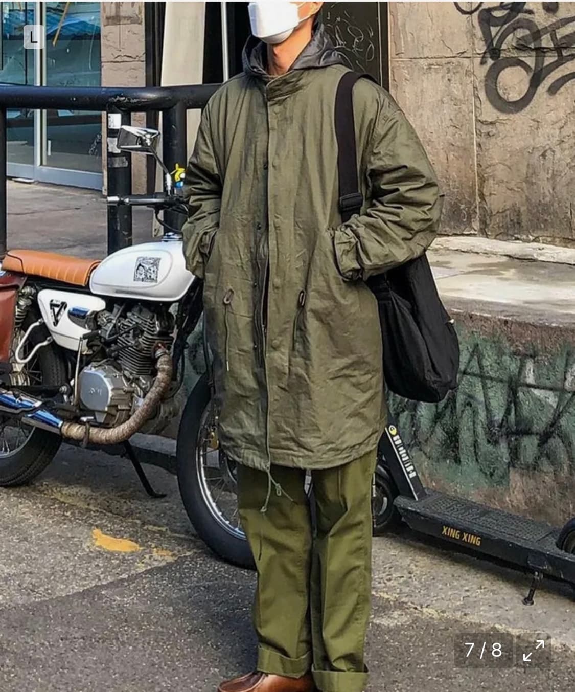 [M]22F/W FISHTAIL PARKA_OLIVE GREEN 상품이미지6