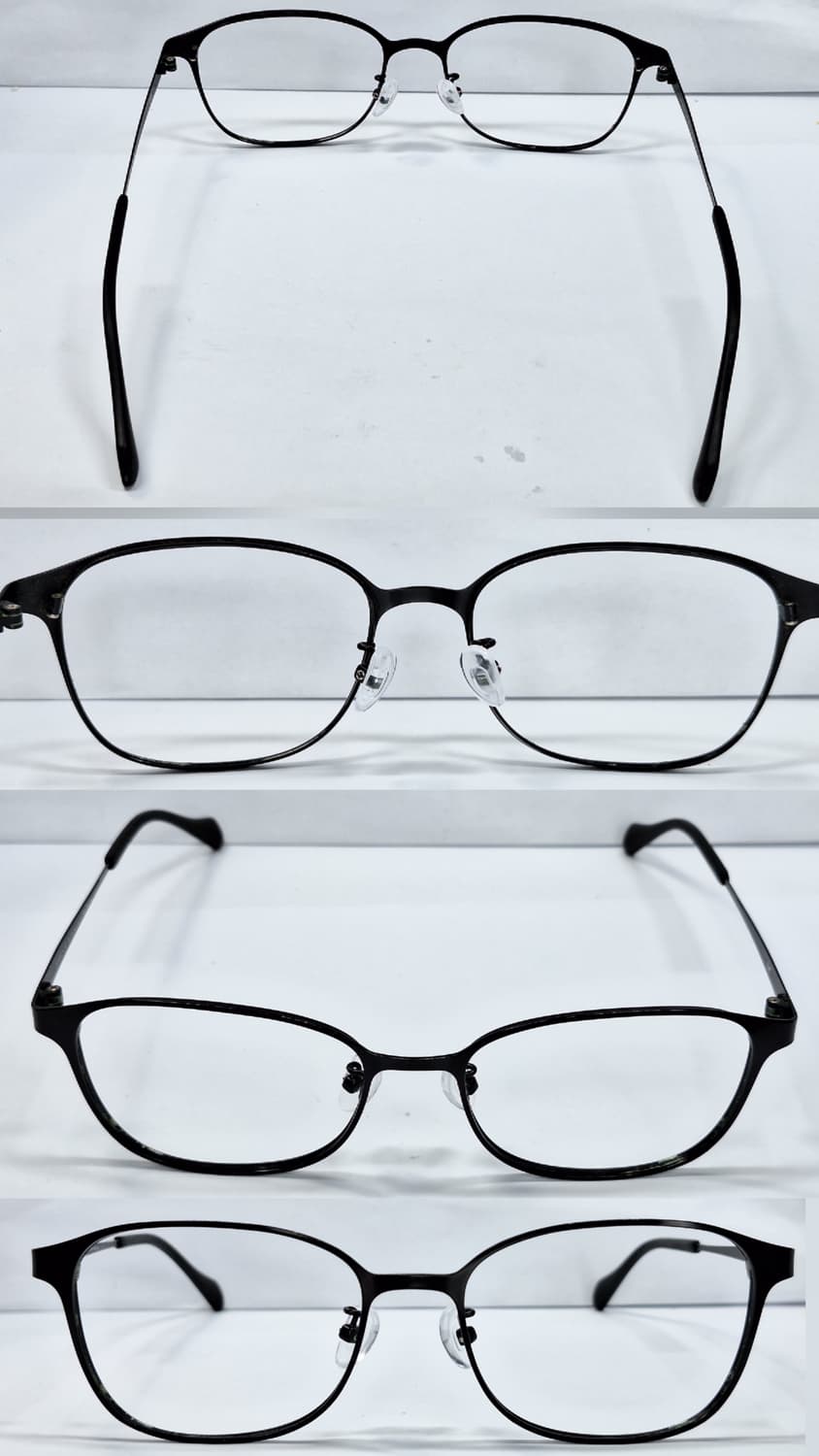 Zoff ZY192G07A 블랙 스테인리스 웰링턴 안경 안경테/빈티지 상품이미지5