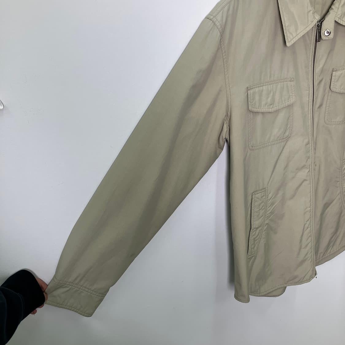 아르마니 콜레지오니 베이지 집업 자켓 50 상품이미지7