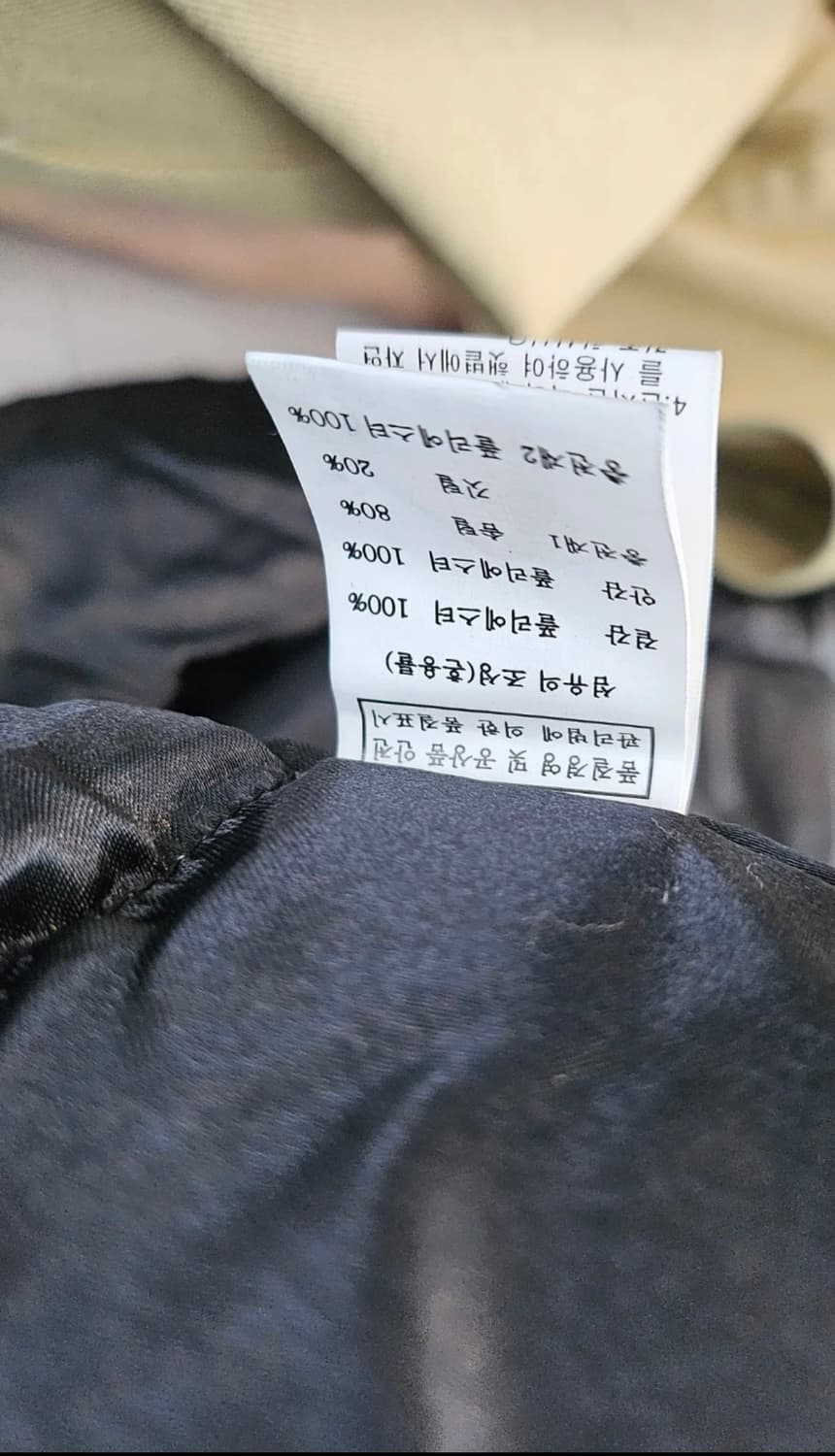 (새상품) 구스다운 사파리 패딩 / 구스다운 야상패딩 / 구스다운피쉬테일 상품이미지3