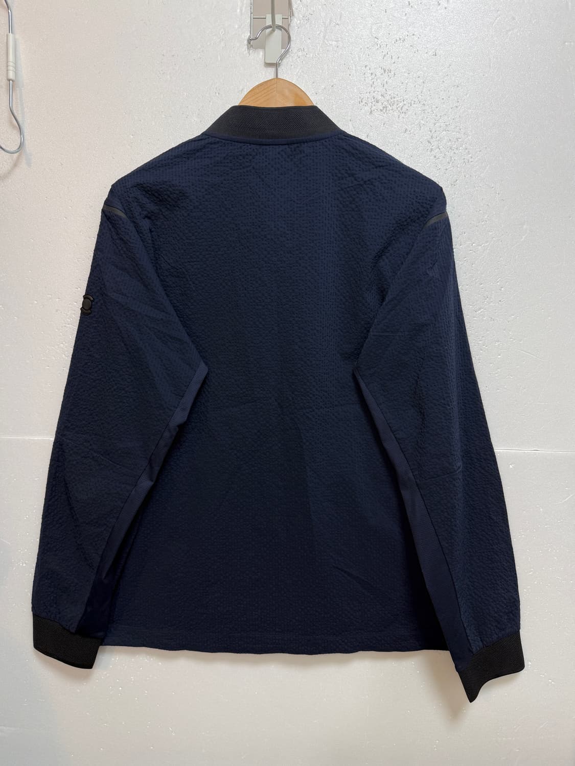 와이드앵글 골프 집업 자켓 110 네이비 기능성 바람막이 점퍼 상품이미지4