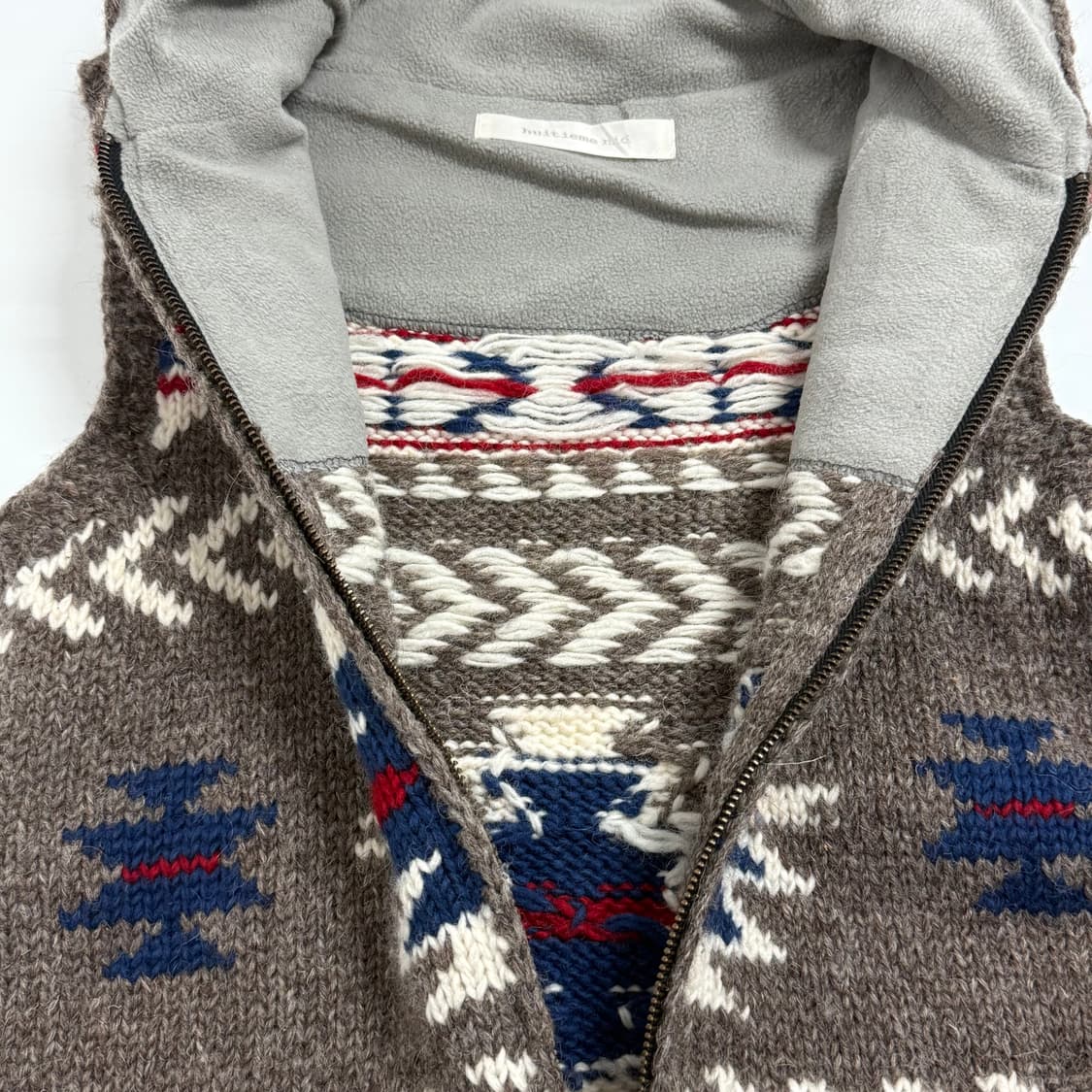 에스닉 나바호 핸드메이드 니트집업  상품이미지5