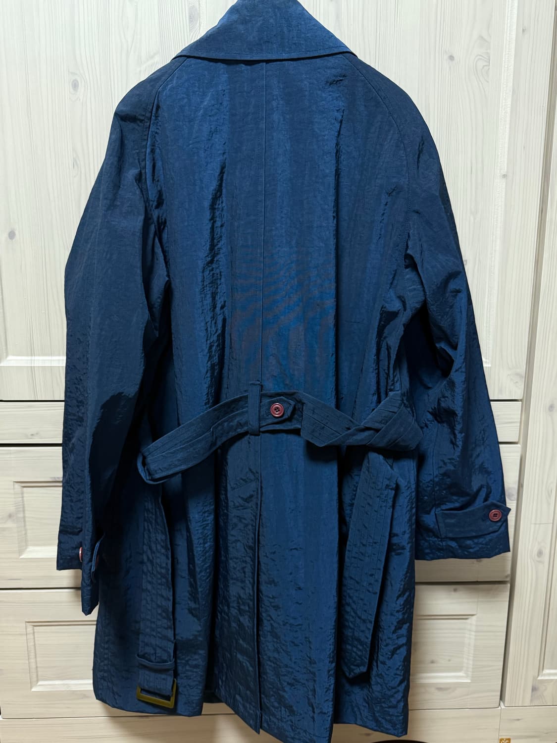 비헤비어 네이비 코트 M 상품이미지3