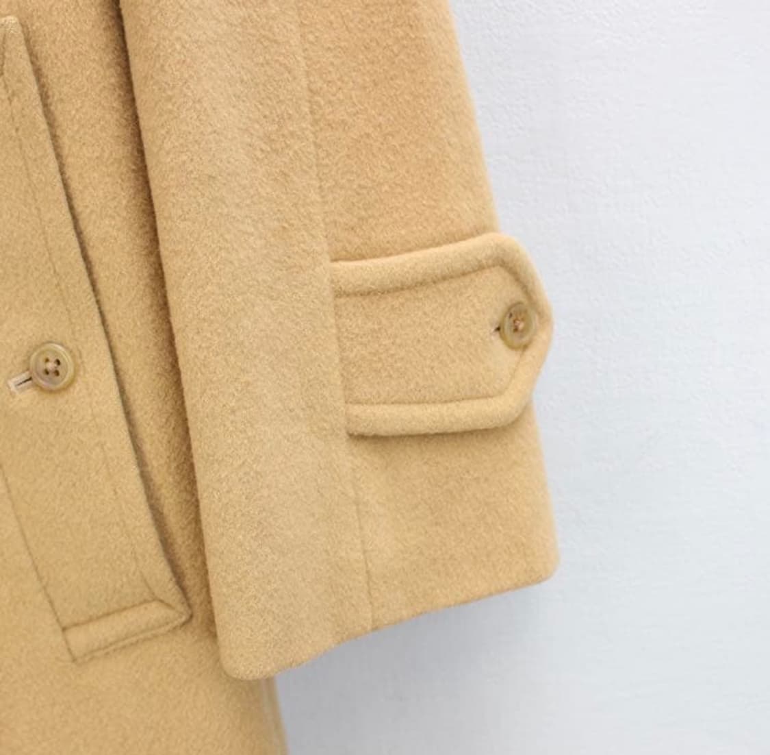 버버리 캐시미어 100% 벨티드 스텐 칼라 코트 상품이미지6