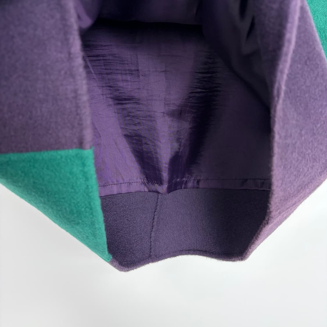 시스템 패턴 울 스커트 치마 상품이미지6