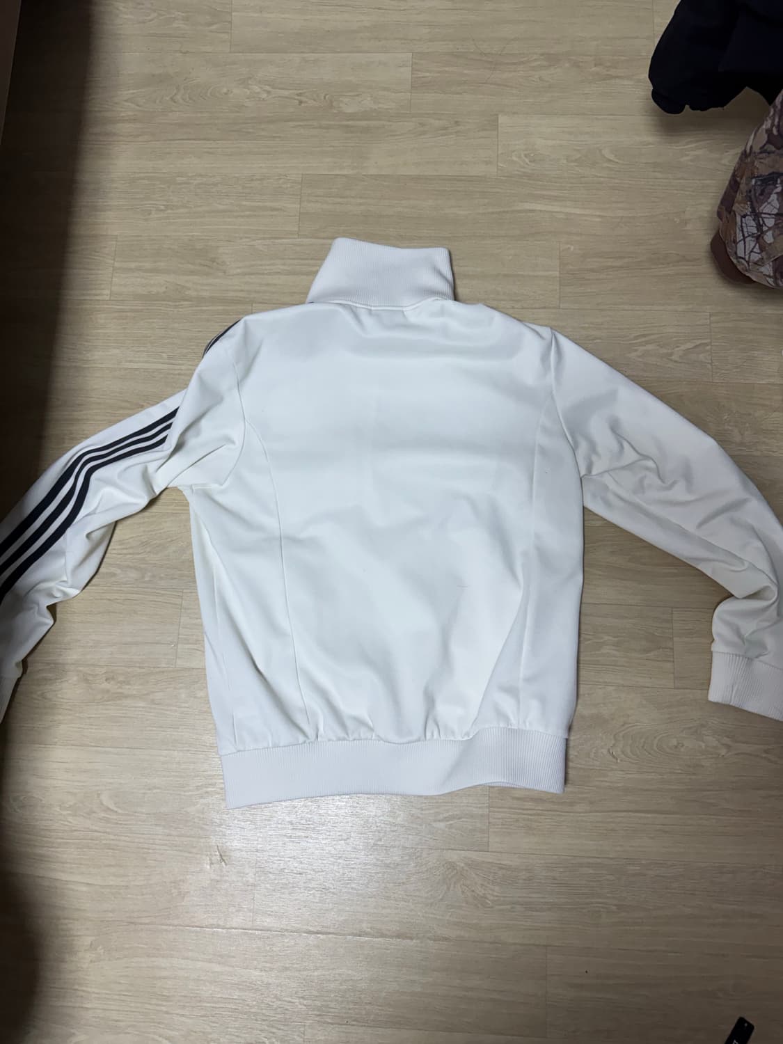 아디다스 독일 베켄바우어 트랙 탑 오프 화이트 상품이미지3