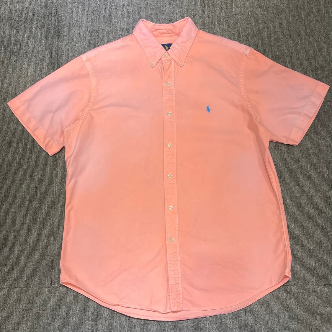 (L) POLO 폴로 랄프로렌 솔리드 반팔 셔츠 상품이미지3