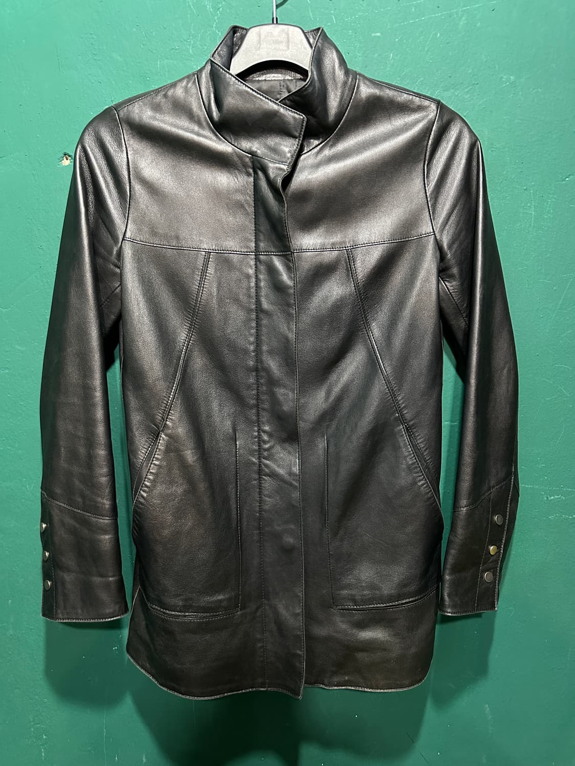 릭오웬스맛 미니멀 양가죽자켓 44 상품이미지1