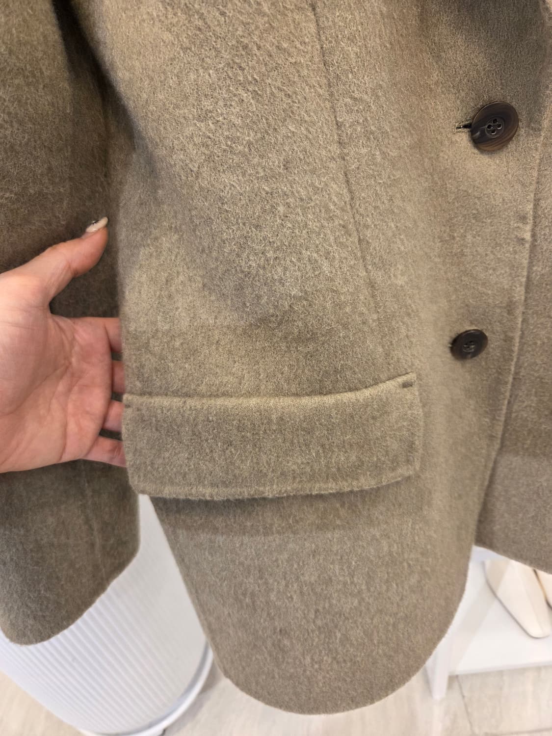 ENC 이엔씨 울 캐시 혼방 자켓 상품이미지4