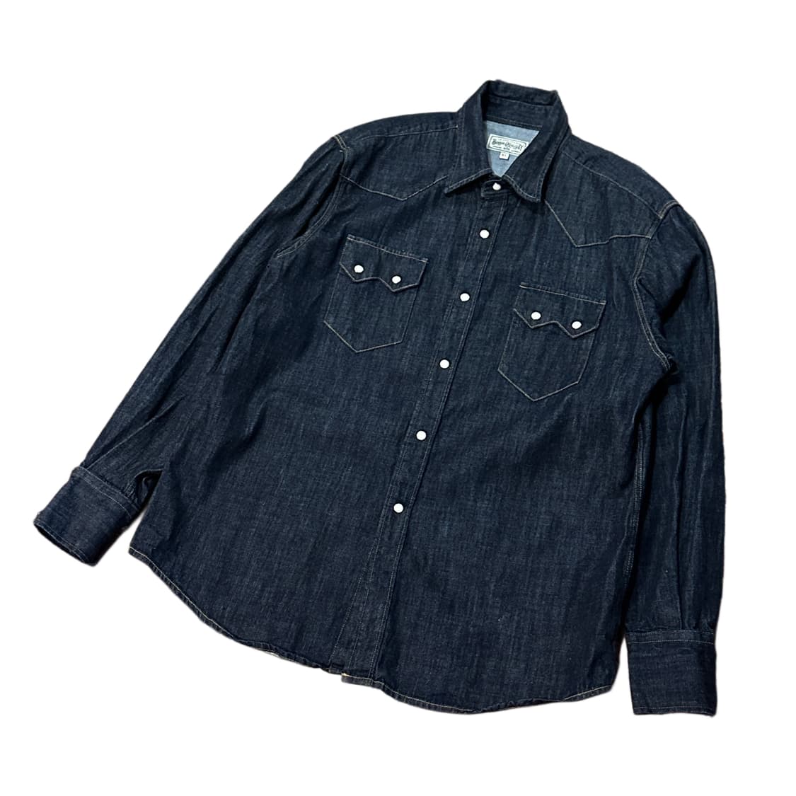 부기 홀리데이 데님 웨스턴 셔츠 (XL) 상품이미지2