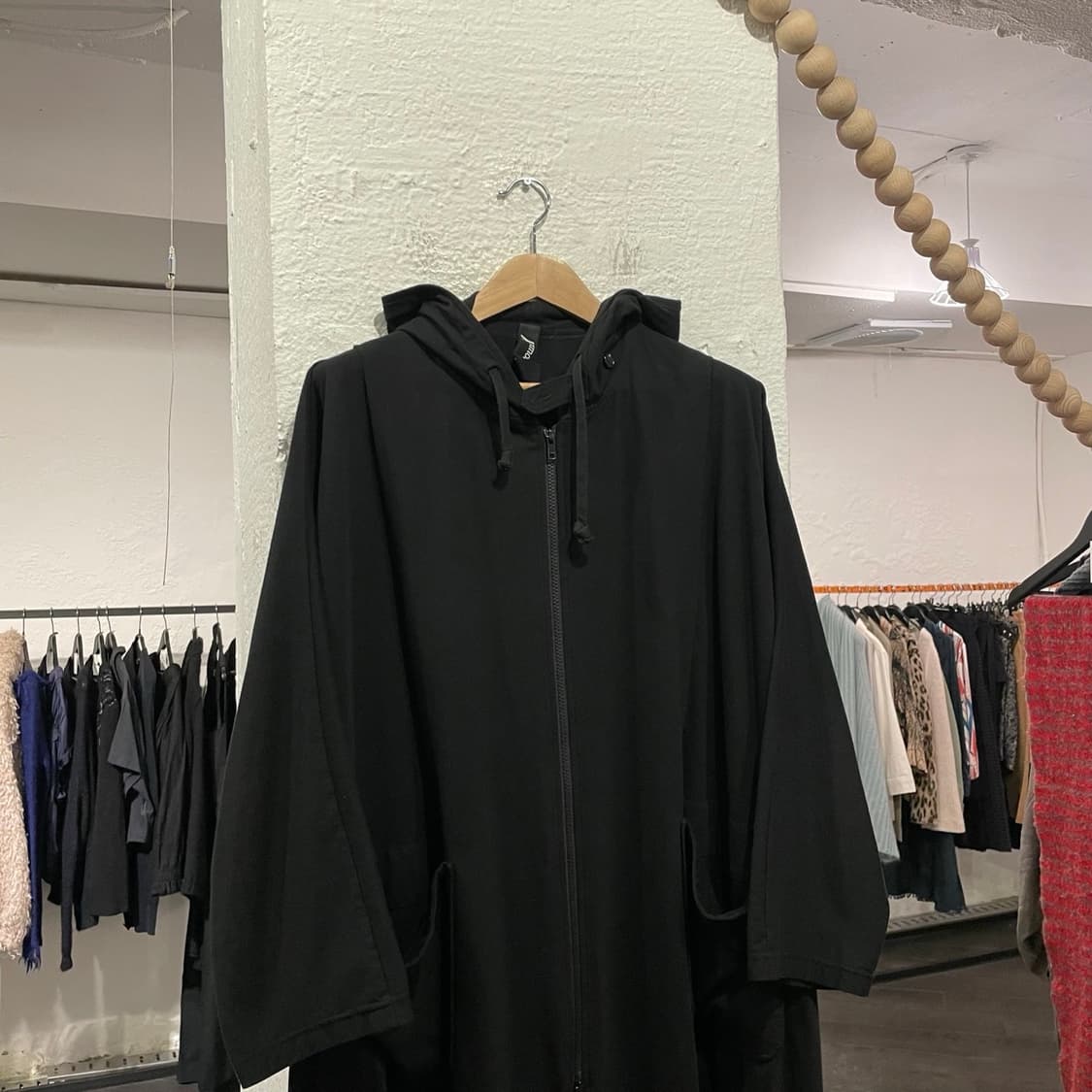 요지야마모토 오버사이즈 후디드 파카 상품이미지2