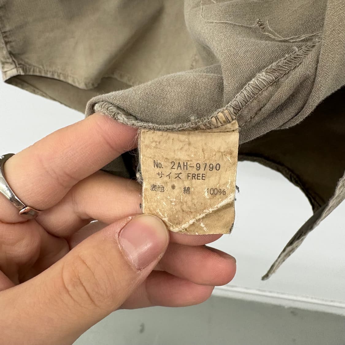 히스테릭 글래머 패치 셔츠 카키 남/S 상품이미지9