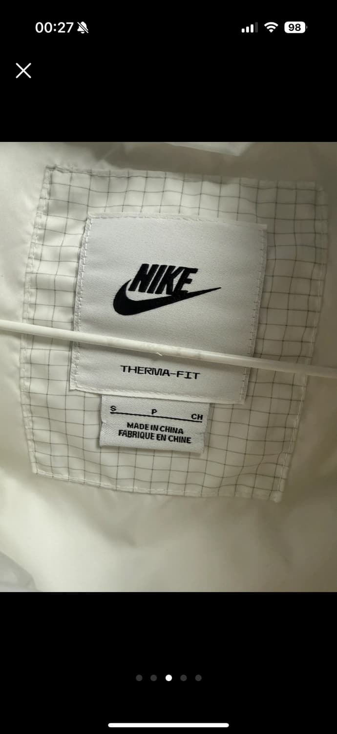 나이키 윈드러너 써마핏 루즈 패딩 S 상품이미지3