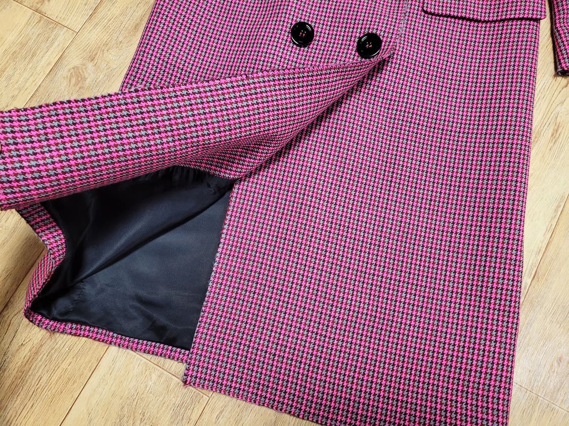 MSGM 더블 브레스트 체크울코트 55-66 상품이미지8