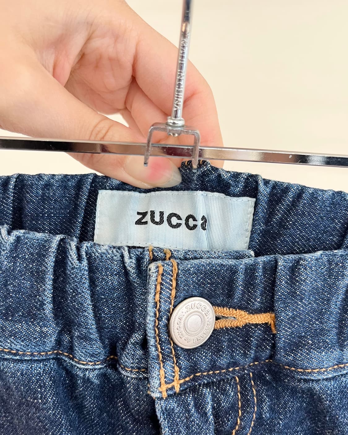 주카 블루 판넬 맥시 스커트 상품이미지7