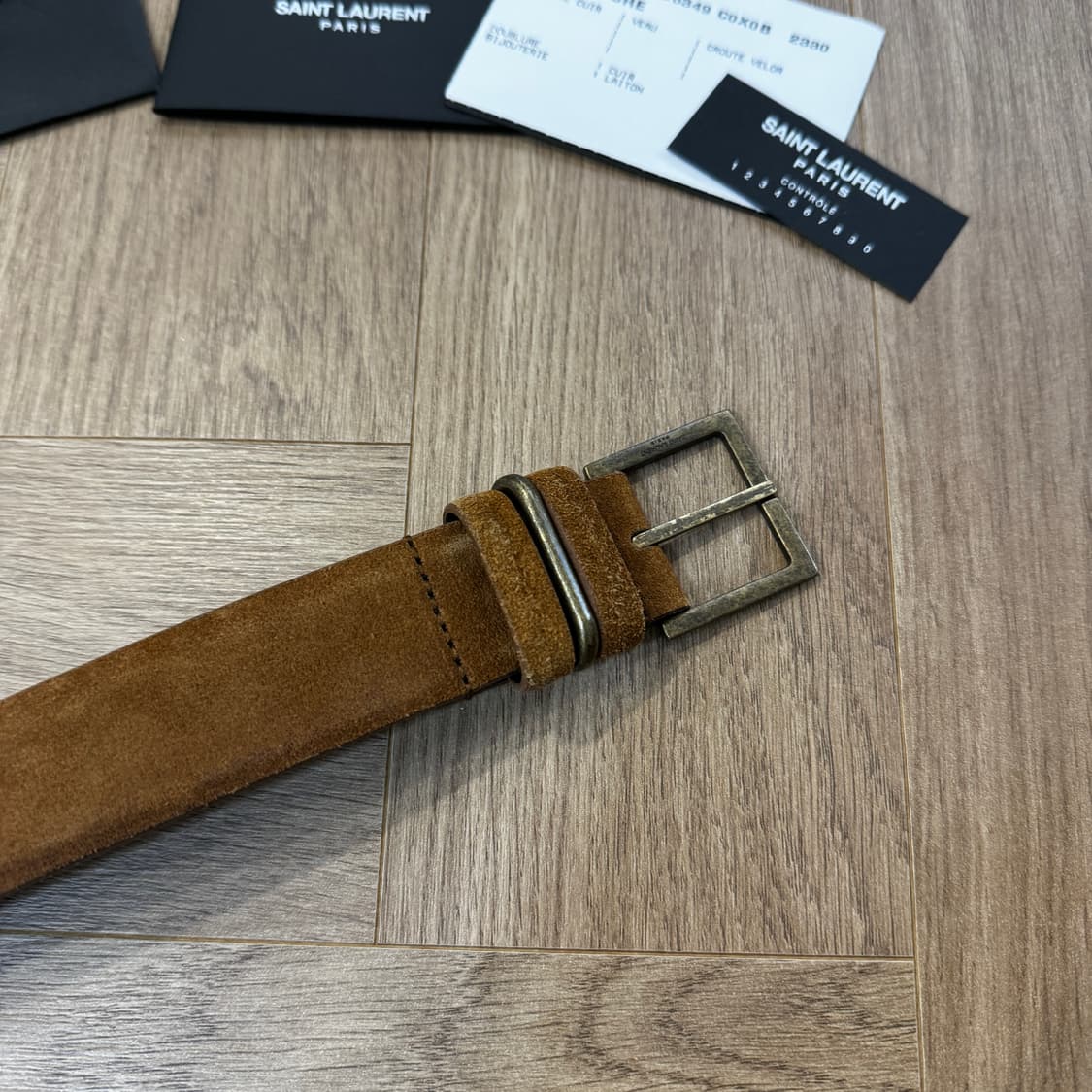 생로랑 스웨이드 벨트 상품이미지6