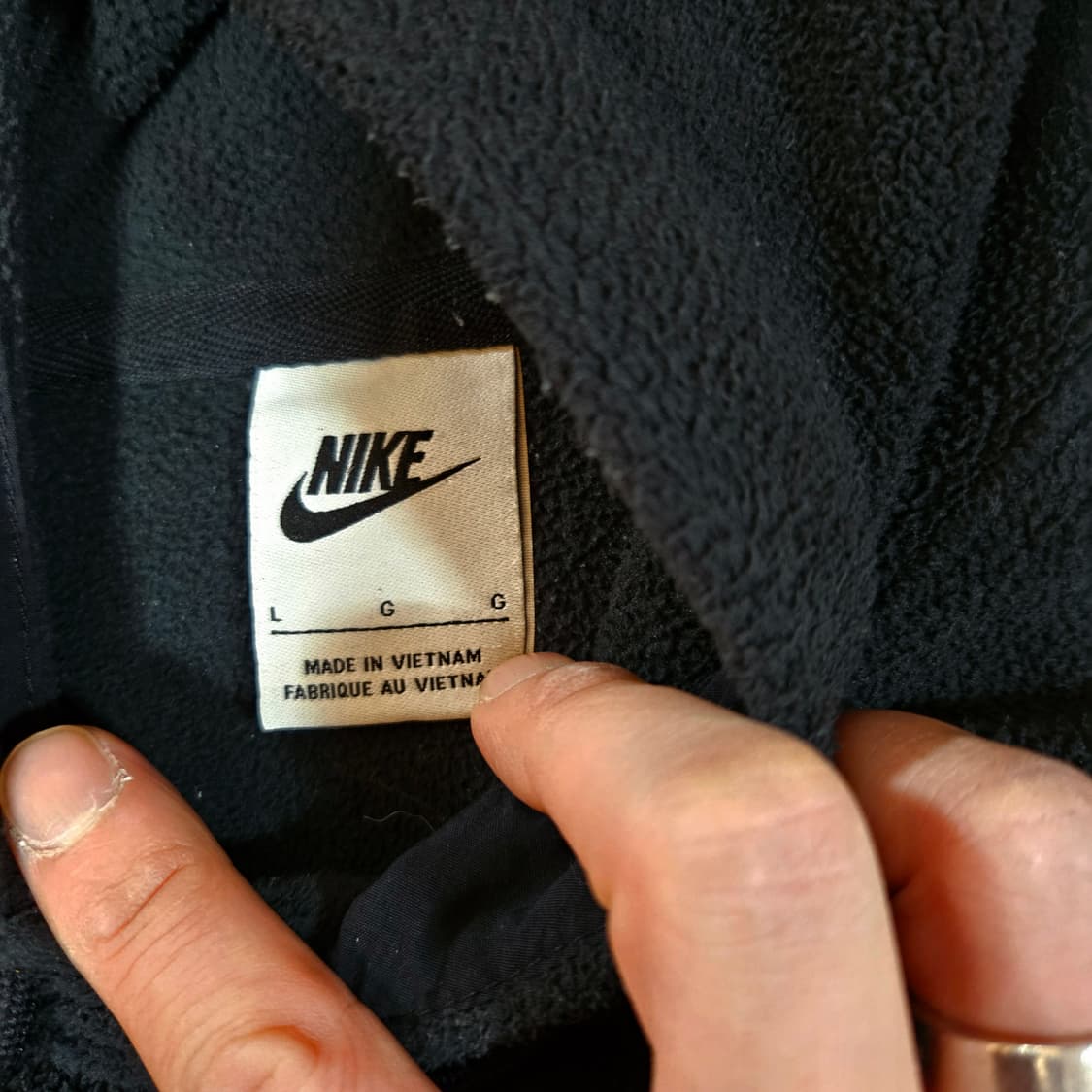 나이키 (Nike) 플리스 트레이닝 세트 셋업 L size 상품이미지4