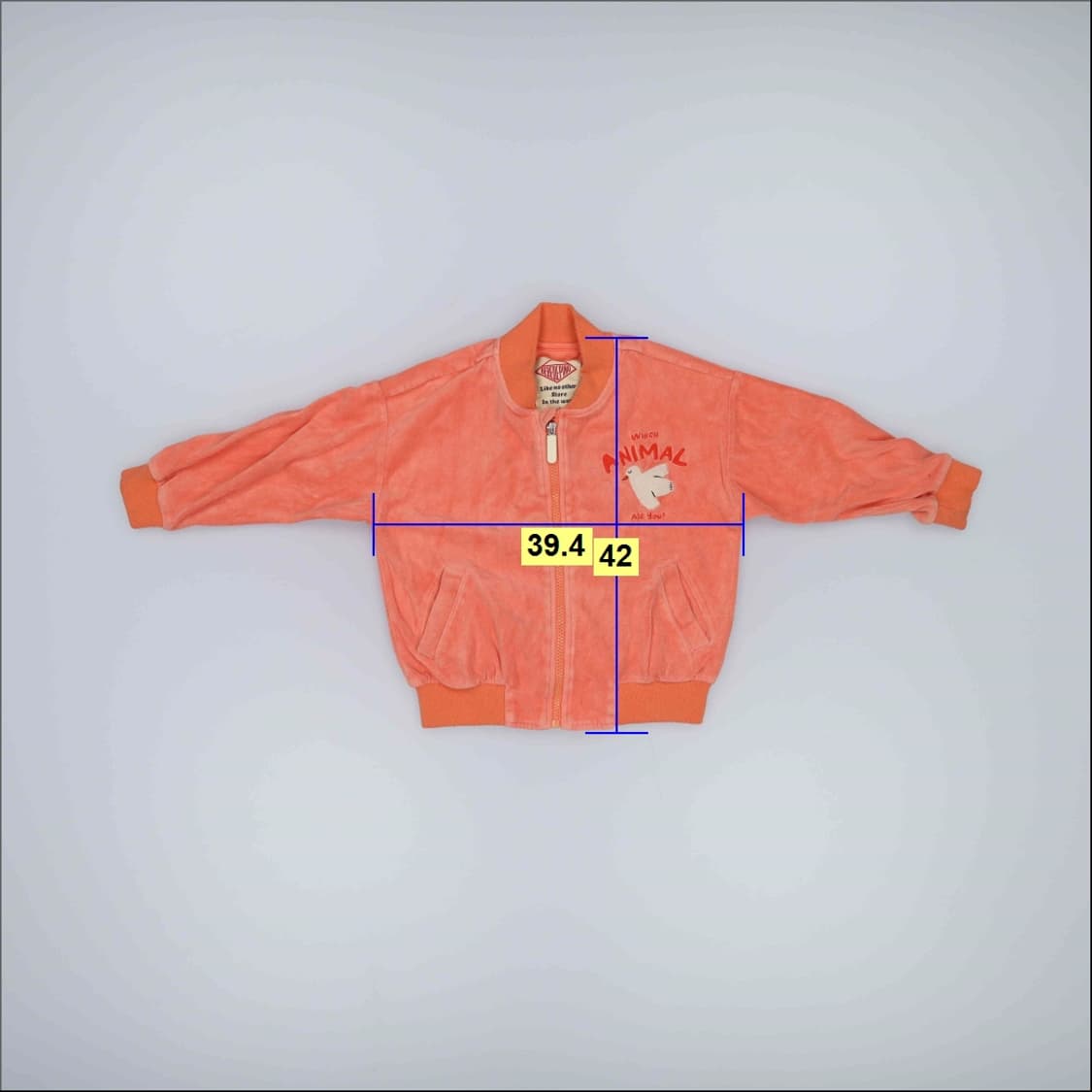 110 베베드피노 키즈 벨벳집업 0219H1 상품이미지6